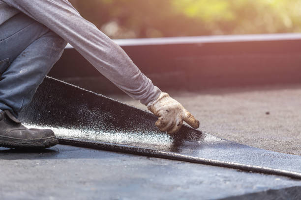 Professional Waterproofing technician working in Hellertown, PA